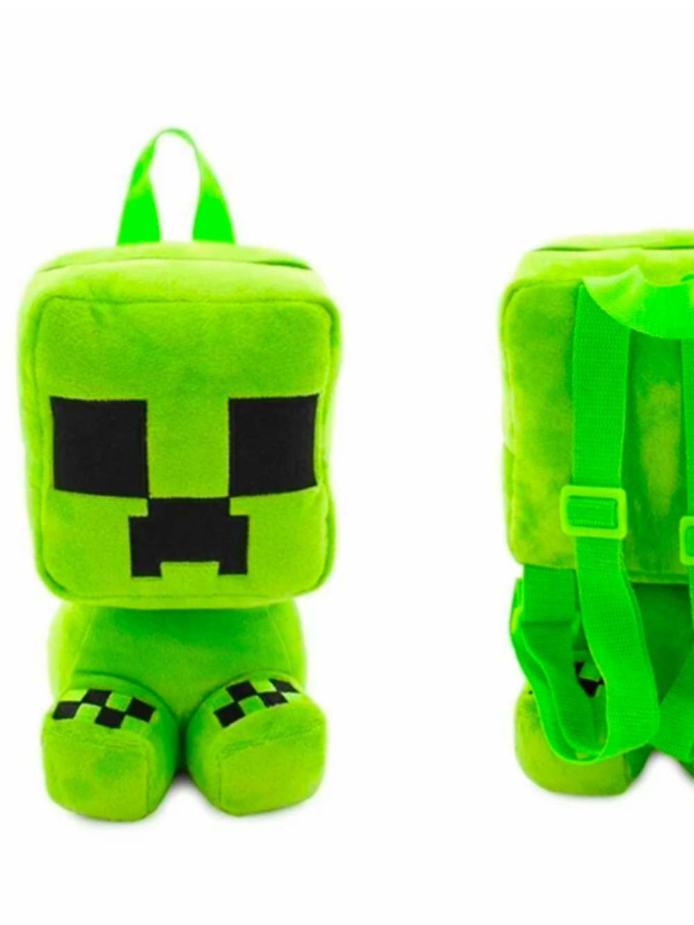 Minecraft Creeper Plush Backpack